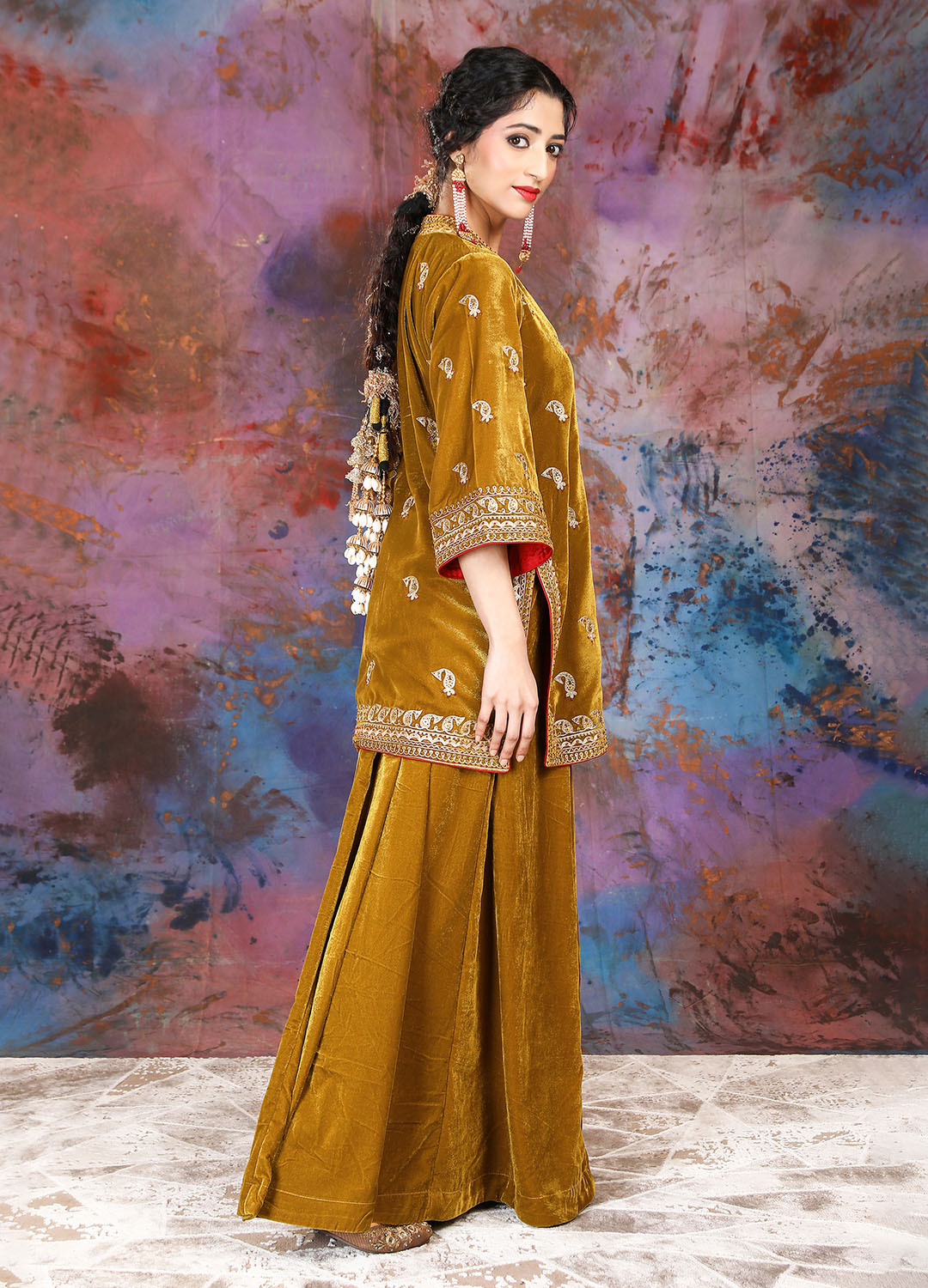 Jacket Set - Honey Gold