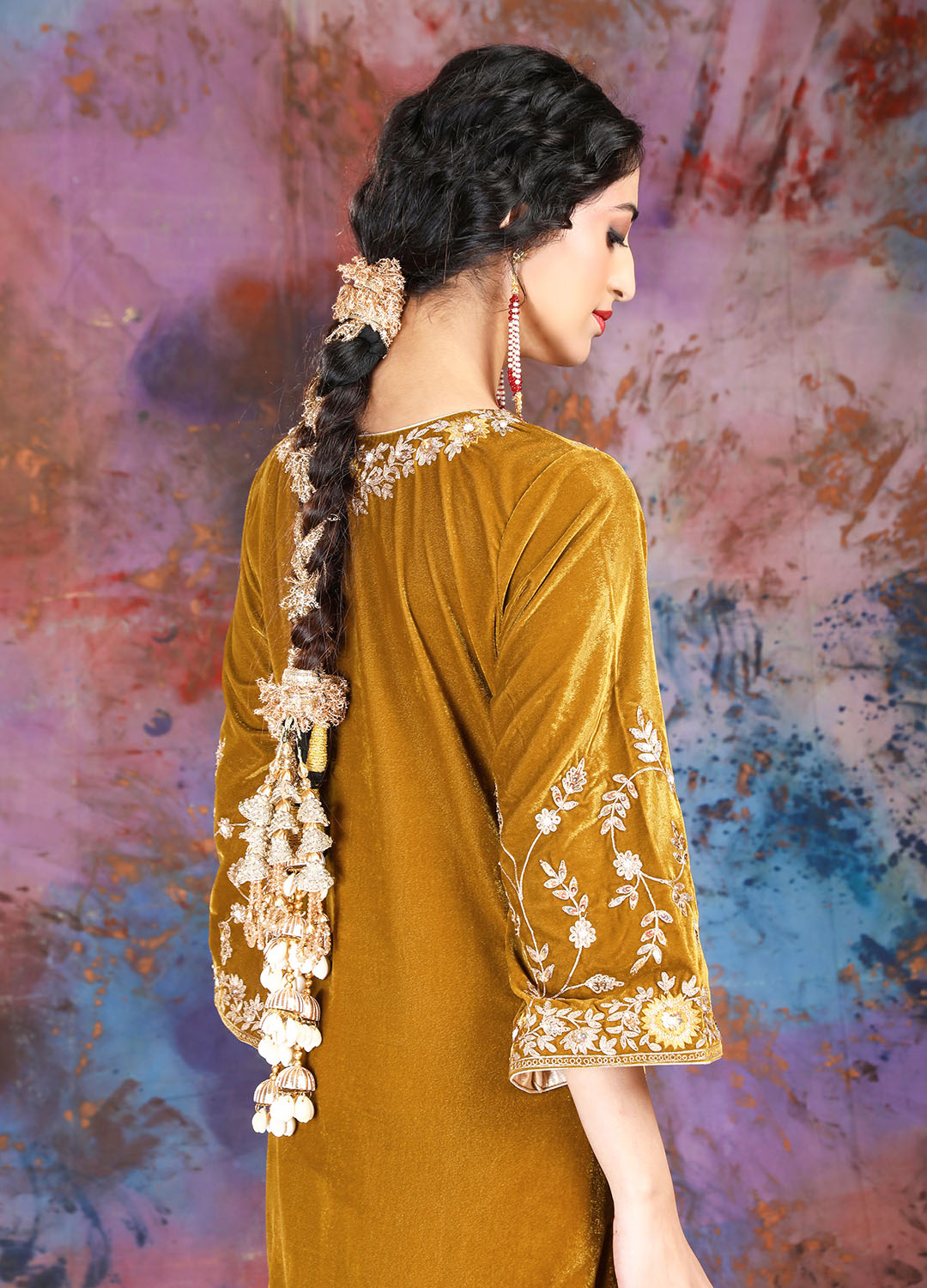 Kurta Set - Honey Gold