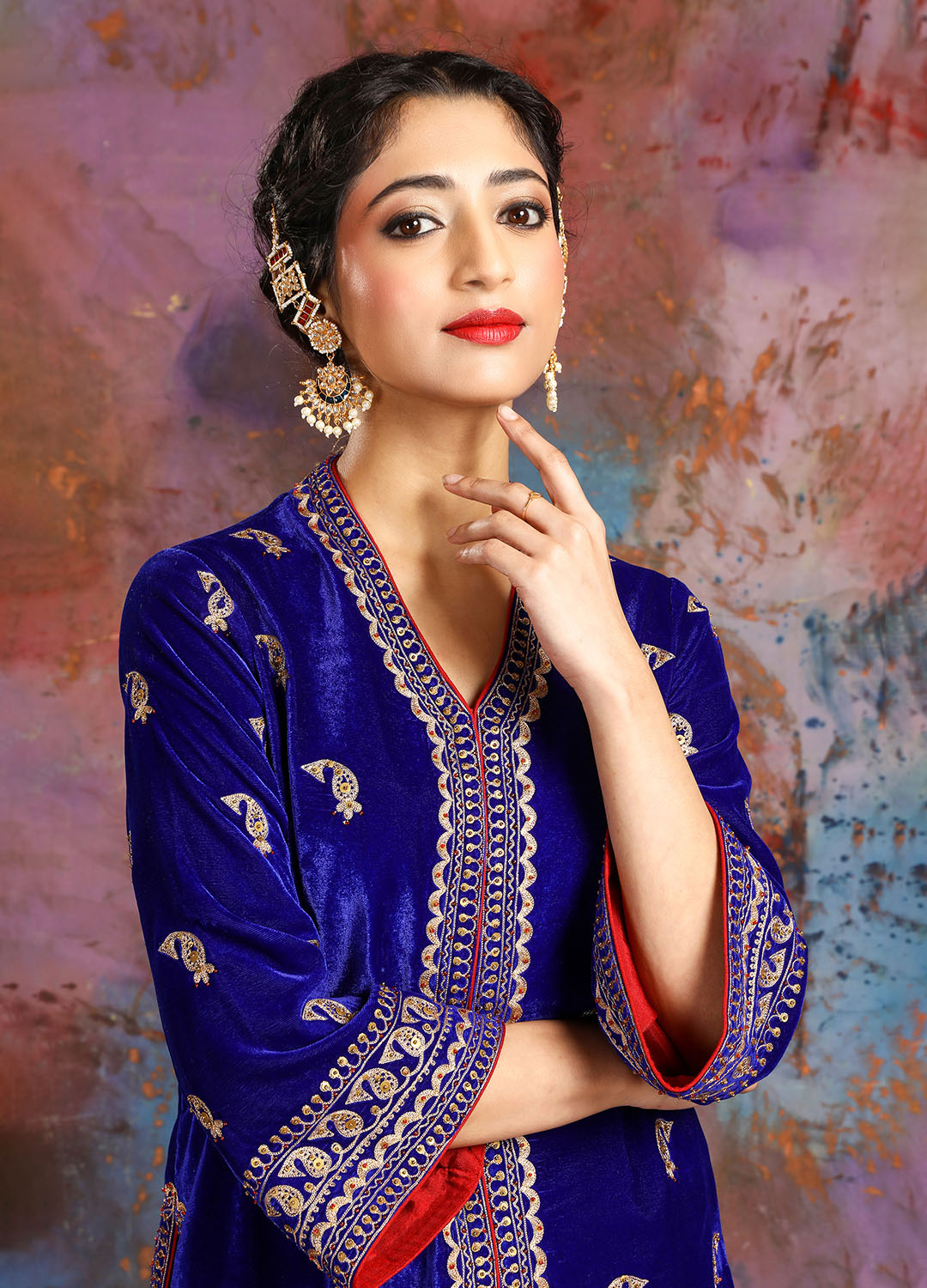 Jacket Set - Royal Blue