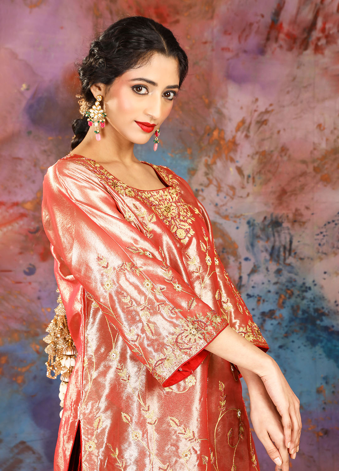 Kurta Set - Rose Gold