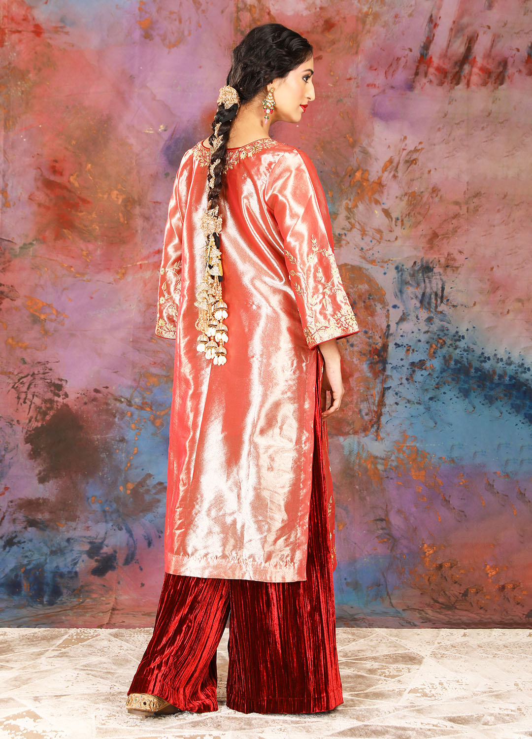 Kurta Set - Rose Gold