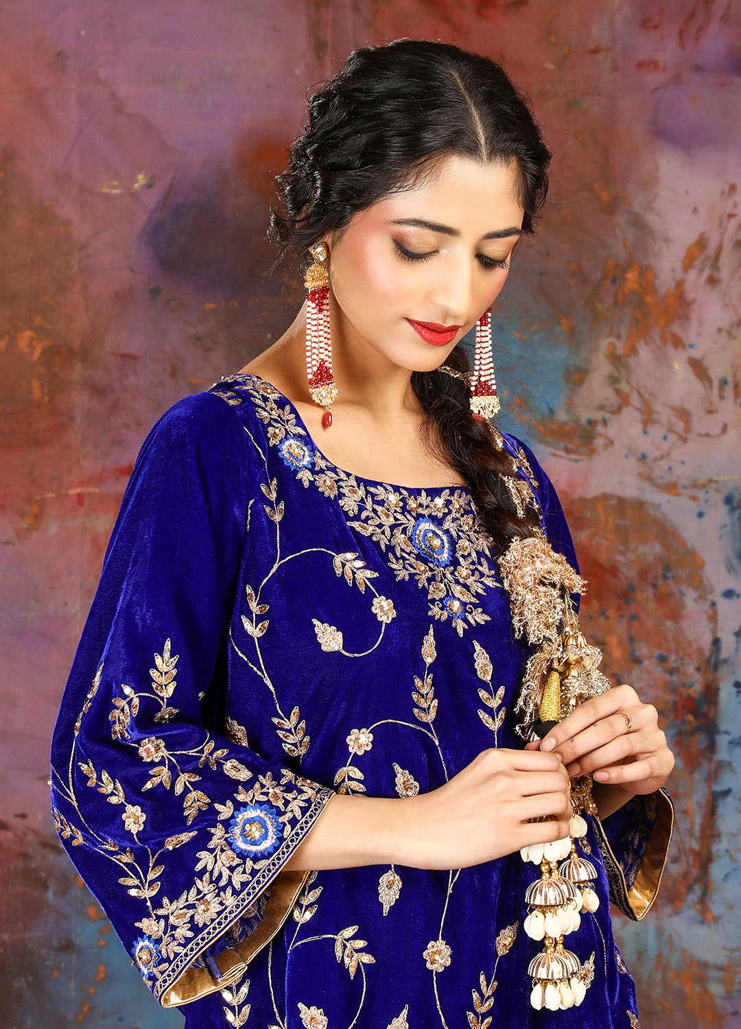 Kurta Set - Royal Blue