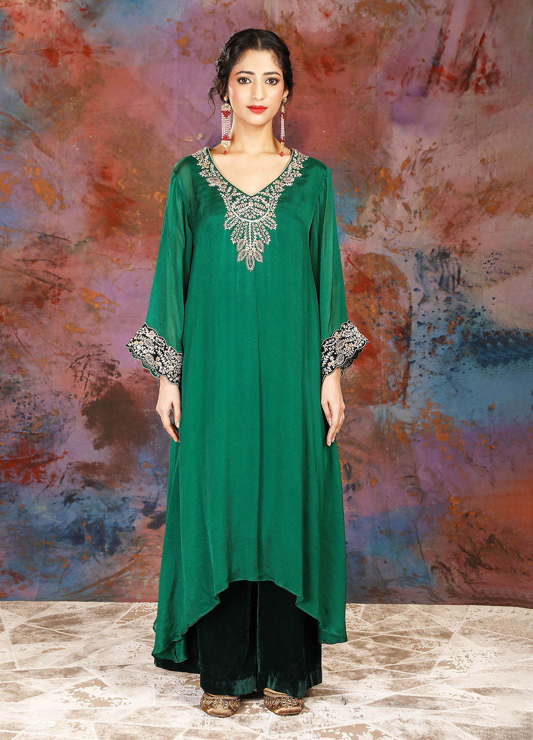 Kurta Set - Emerald