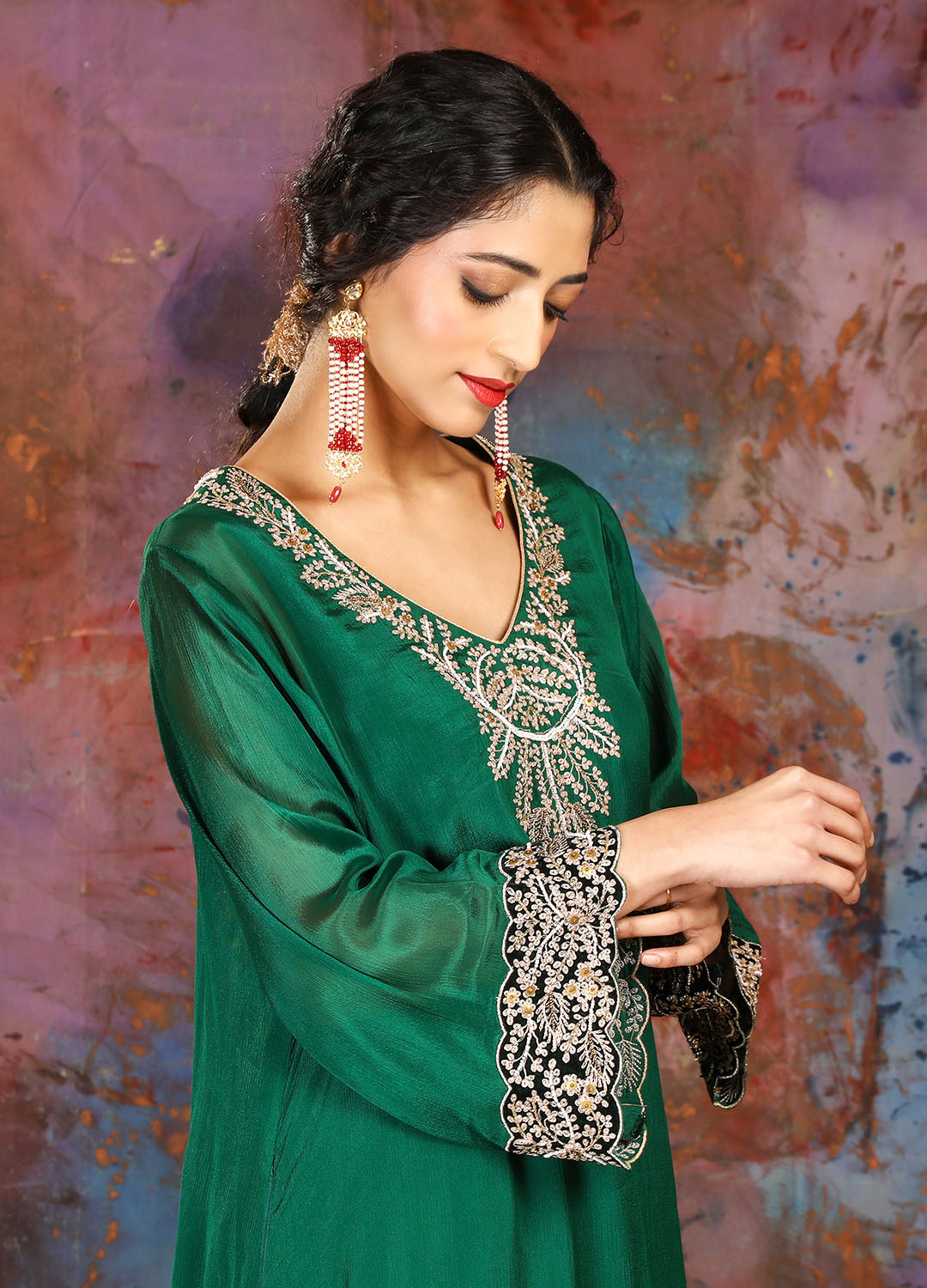 Kurta Set - Emerald