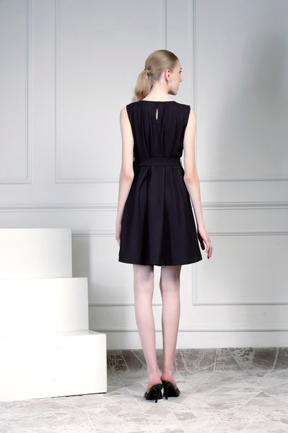 A-Line Dress - Dark Blue