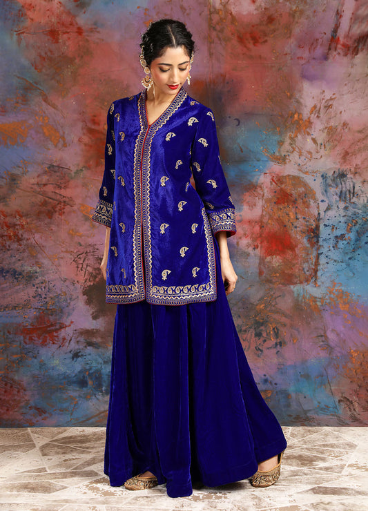 Jacket Set - Royal Blue