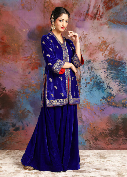 Jacket Set - Royal Blue