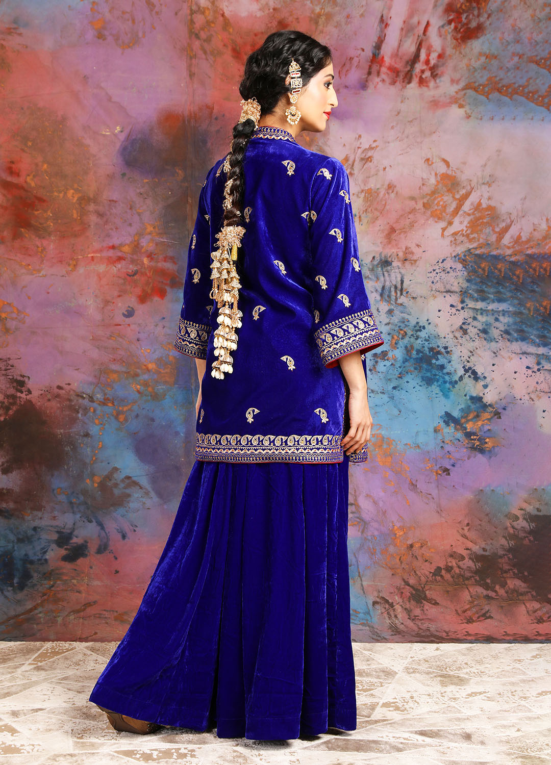 Jacket Set - Royal Blue