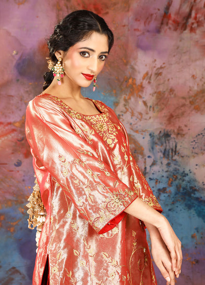 Kurta Set - Rose Gold