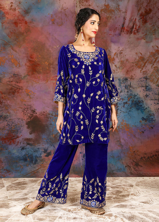 Kurta Set - Royal Blue