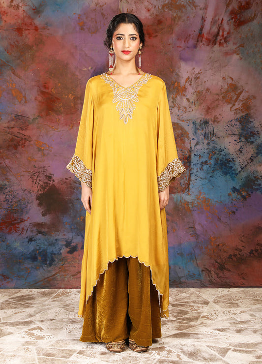 Kurta Set - Honey Gold