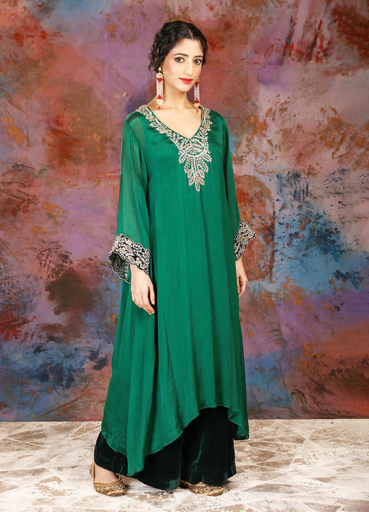 Kurta Set - Emerald